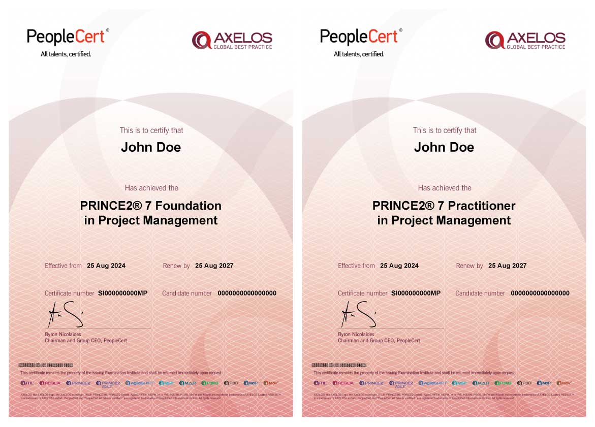 PMP Certificate