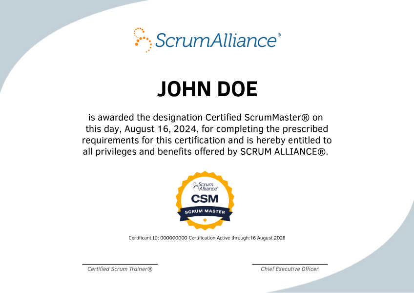 PMP Certificate